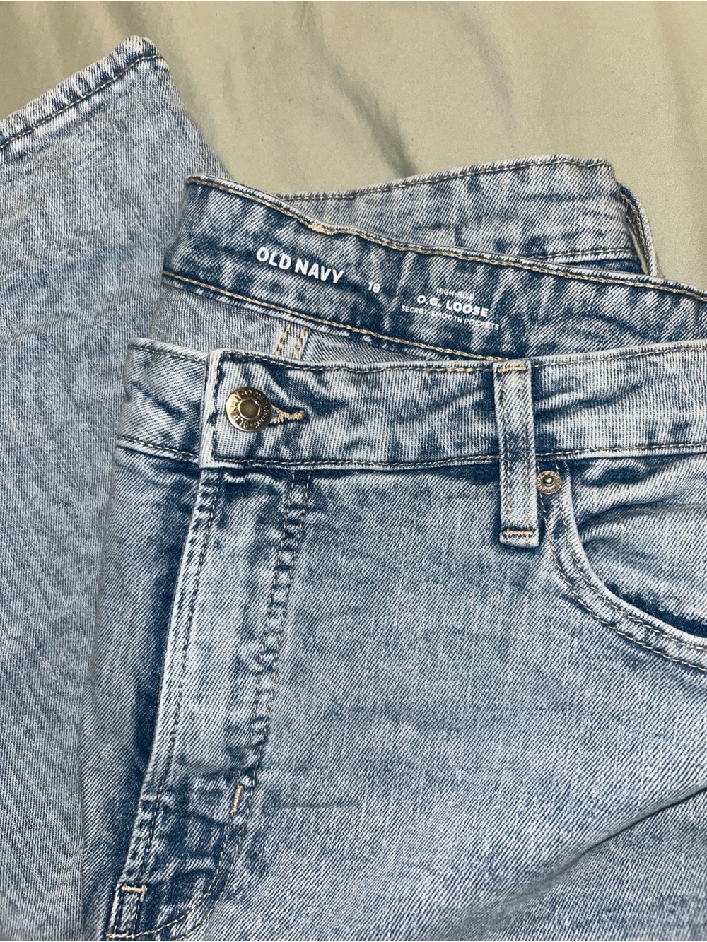 Old Navy Light Wash High-Rise Jeans